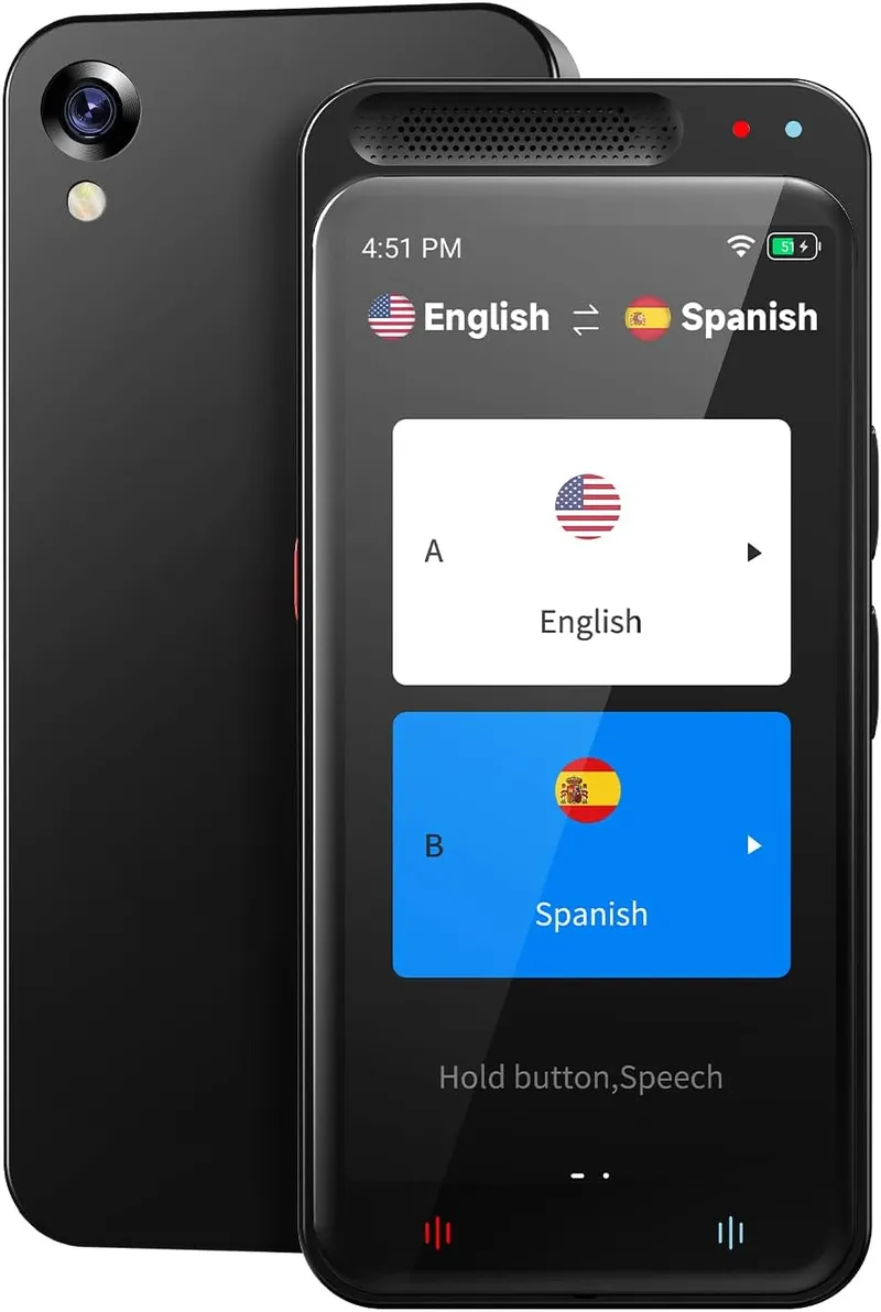CAWRUGA Language Translator Device, 138+ Languages Translation in Real Time